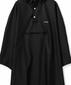 Tretorn Unisex PU Light Rainponcho Jet Black