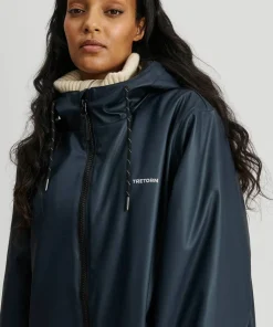 Tretorn Unisex Wings Padded Raincoat Navy Blaze