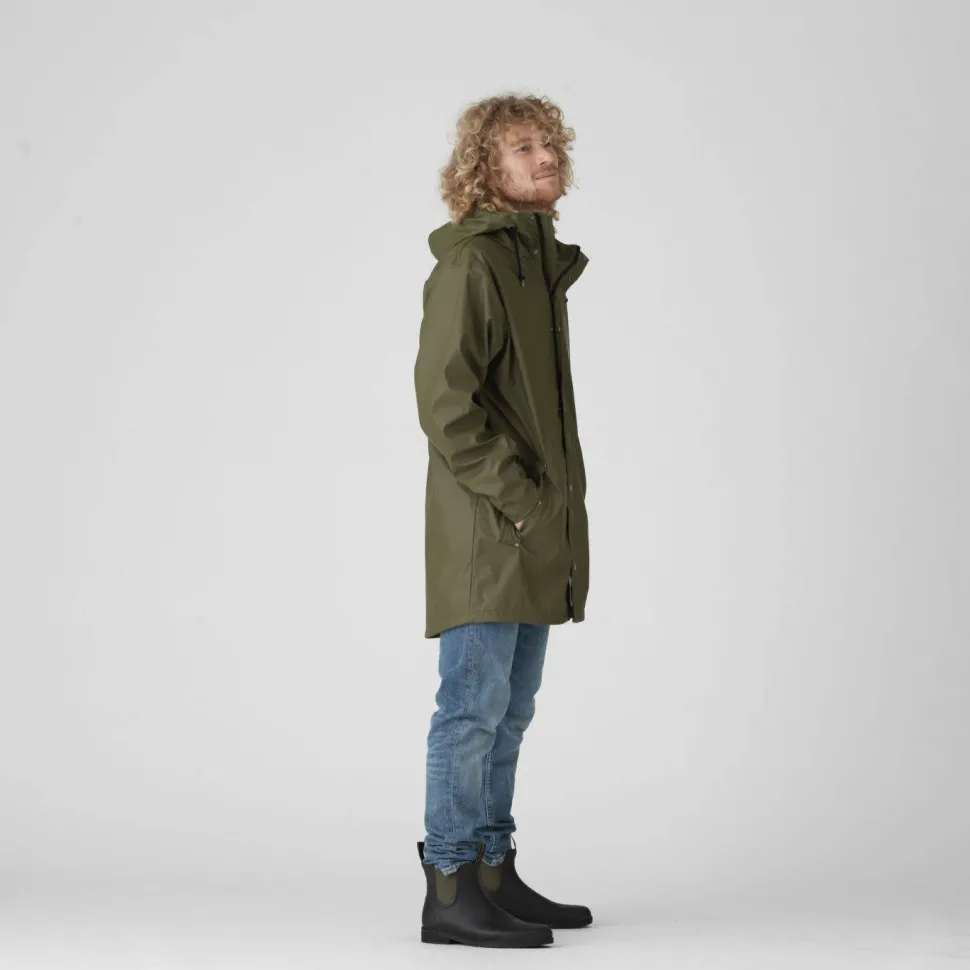 Tretorn Unisex Wings Rain Jacket Field Green