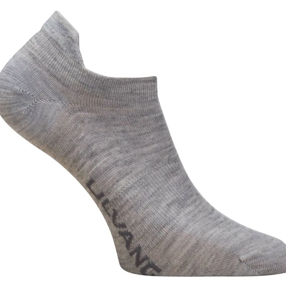 Ulvang Everyday No Show Sock 2-Pack Grey Melange