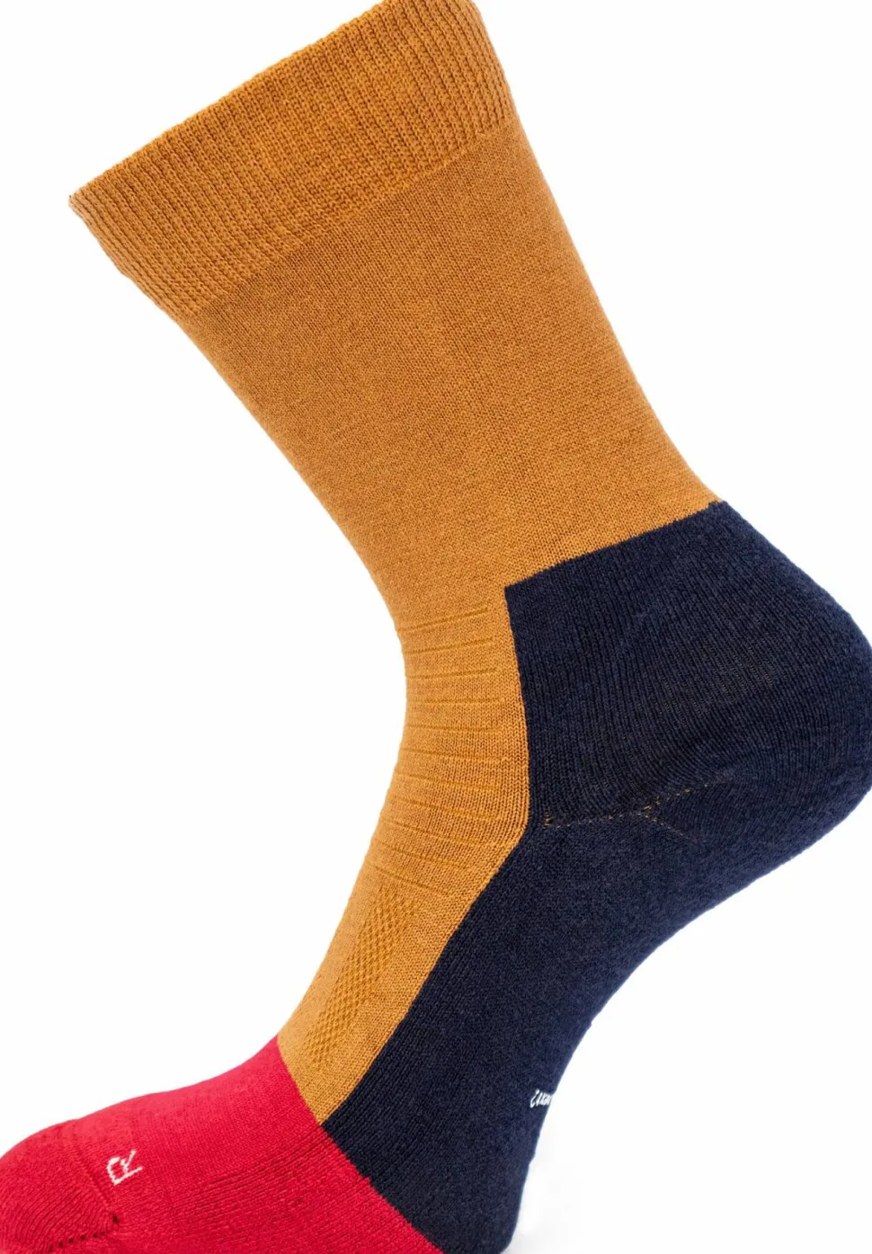 Ulvang Hero Warm Crew Sock Cathay Spice / Chilli Red/ Navy Blue
