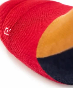 Ulvang Hero Warm Crew Sock Cathay Spice / Chilli Red/ Navy Blue