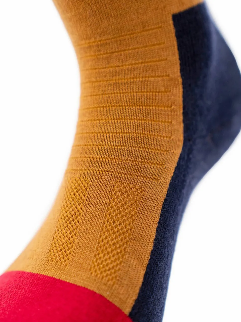 Ulvang Hero Warm Crew Sock Cathay Spice / Chilli Red/ Navy Blue