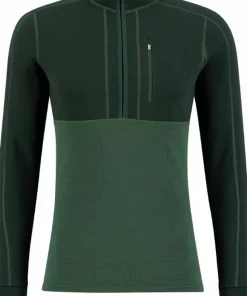 Ulvang Men's Peak Field Half Zip Midlayer Trekking Green/Beetle Green