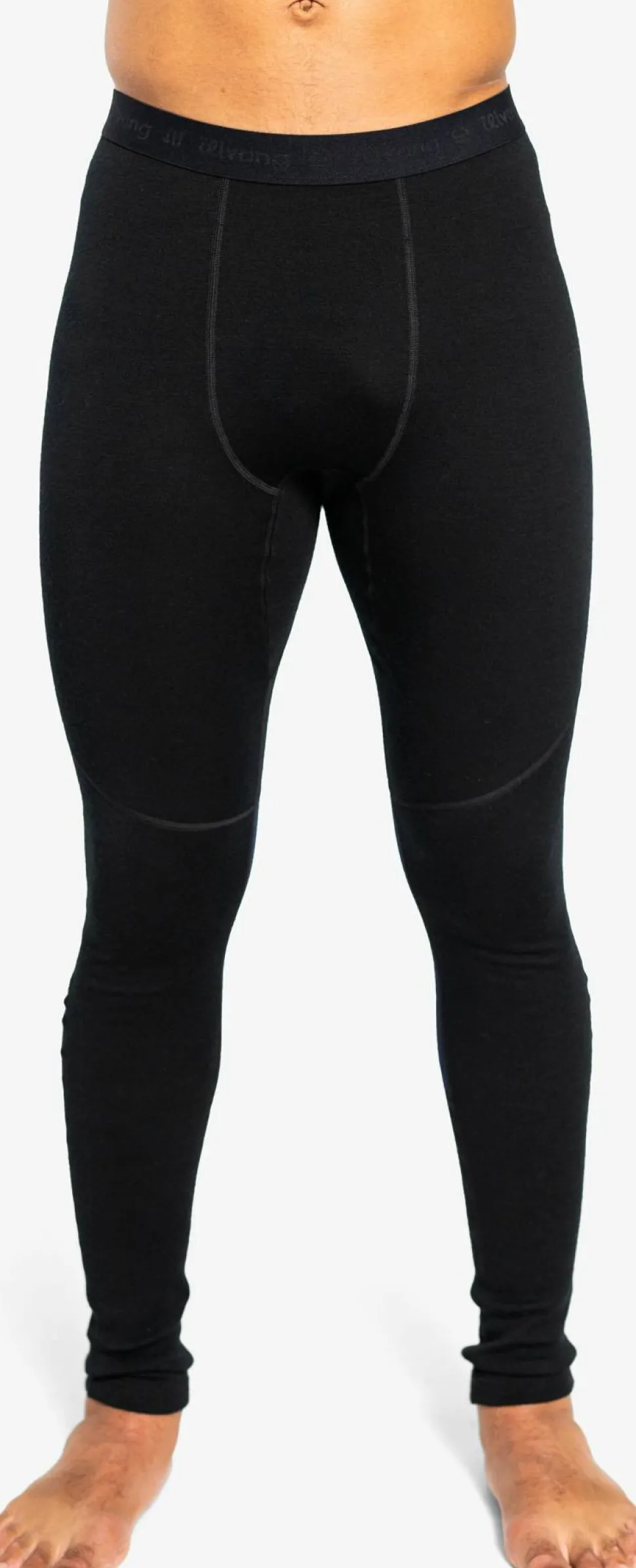 Ulvang Men's Peak Map Tights Baselayer Black/Navy Blue