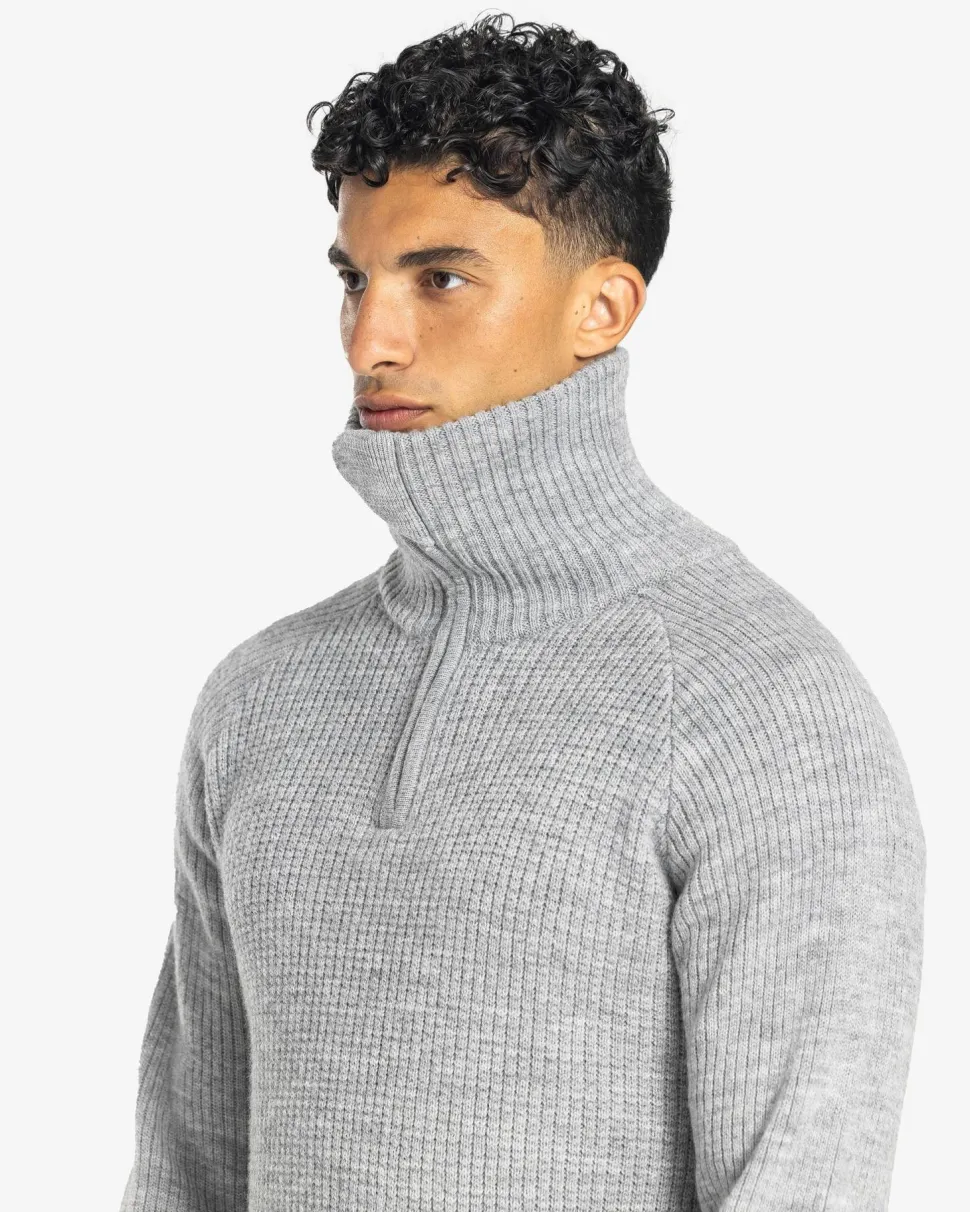 Ulvang Unisex Rav 2.0 Halfzip Sweater Grey Melange
