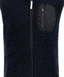 Ulvang Unisex Re Orbit Vest Wool Pile Navy Blue
