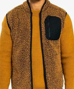Ulvang Unisex Re Orbit Vest Wool Pile Cathay Spice