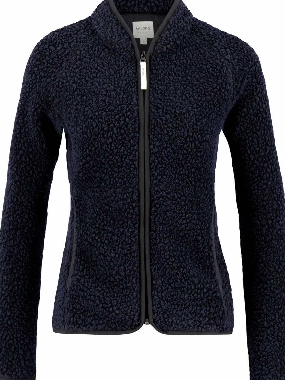 Ulvang Women's Re Orbit Full Zip Wool Pile Navy Blue