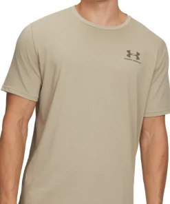 Under Armour Men's Sportstyle Left Chest Shortsleeve City Khaki
