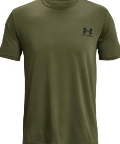 Under Armour Men's Sportstyle Left Chest Shortsleeve Marine Od Green