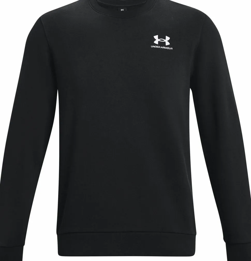Under Armour Men's UA Essential Fleece Crew Black