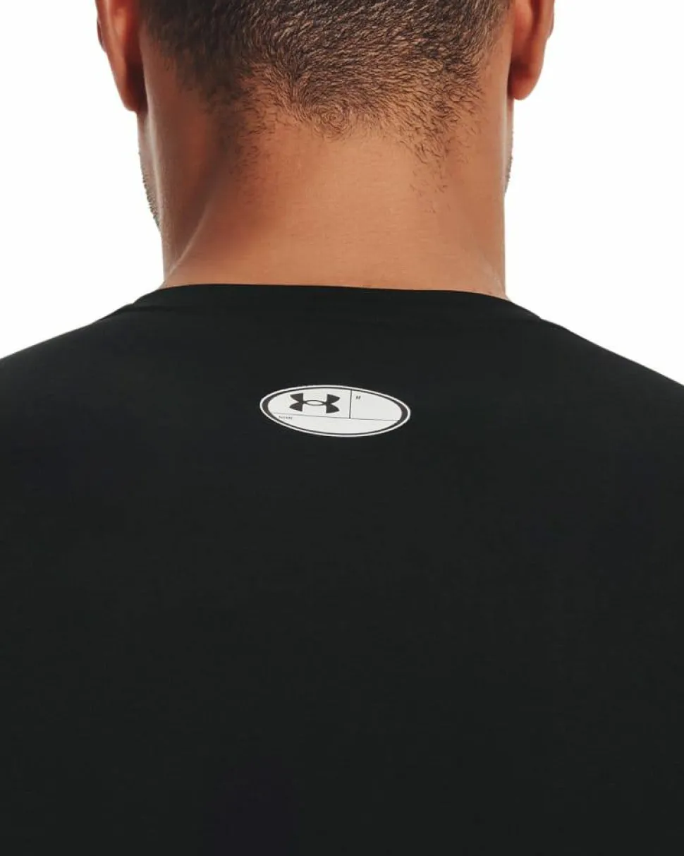 Under Armour Men's UA HG Armour Comp Long Sleeve Black