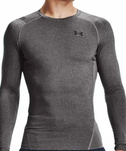 Under Armour Men's UA HG Armour Comp Long Sleeve Carbon