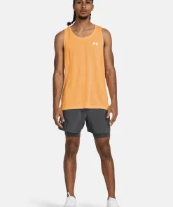 Under Armour Men's UA Launch 5'' 2-In-1 Short Gray