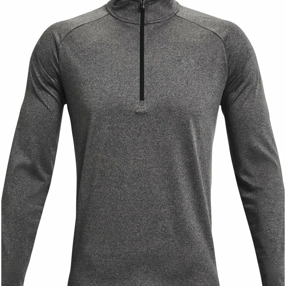Under Armour Men's UA Tech 2.0 1/2 Zip Carbon Heather