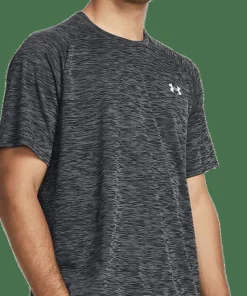 Under Armour Men's UA Tech Textured Short Sleeve Black