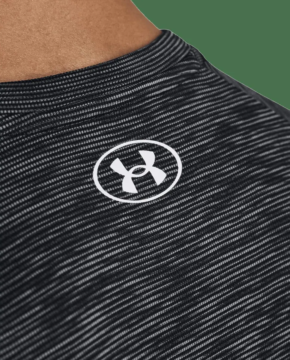 Under Armour Men's UA Tech Textured Short Sleeve Black