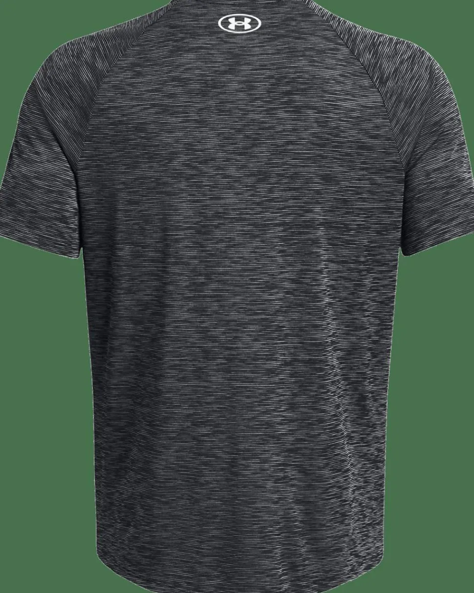 Under Armour Men's UA Tech Textured Short Sleeve Black