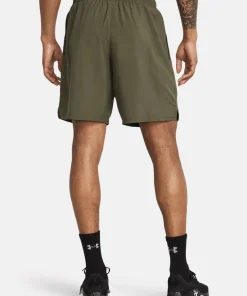Under Armour Men's UA Tech Woven Wordmark Shorts Marine Od Green