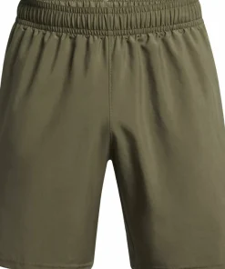 Under Armour Men's UA Tech Woven Wordmark Shorts Marine Od Green