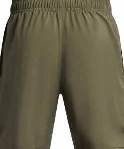 Under Armour Men's UA Tech Woven Wordmark Shorts Marine Od Green