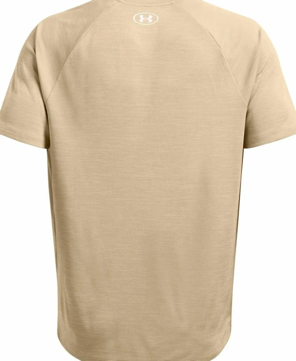 Under Armour Men's UA Tech Textured Short Sleeve Grove Green