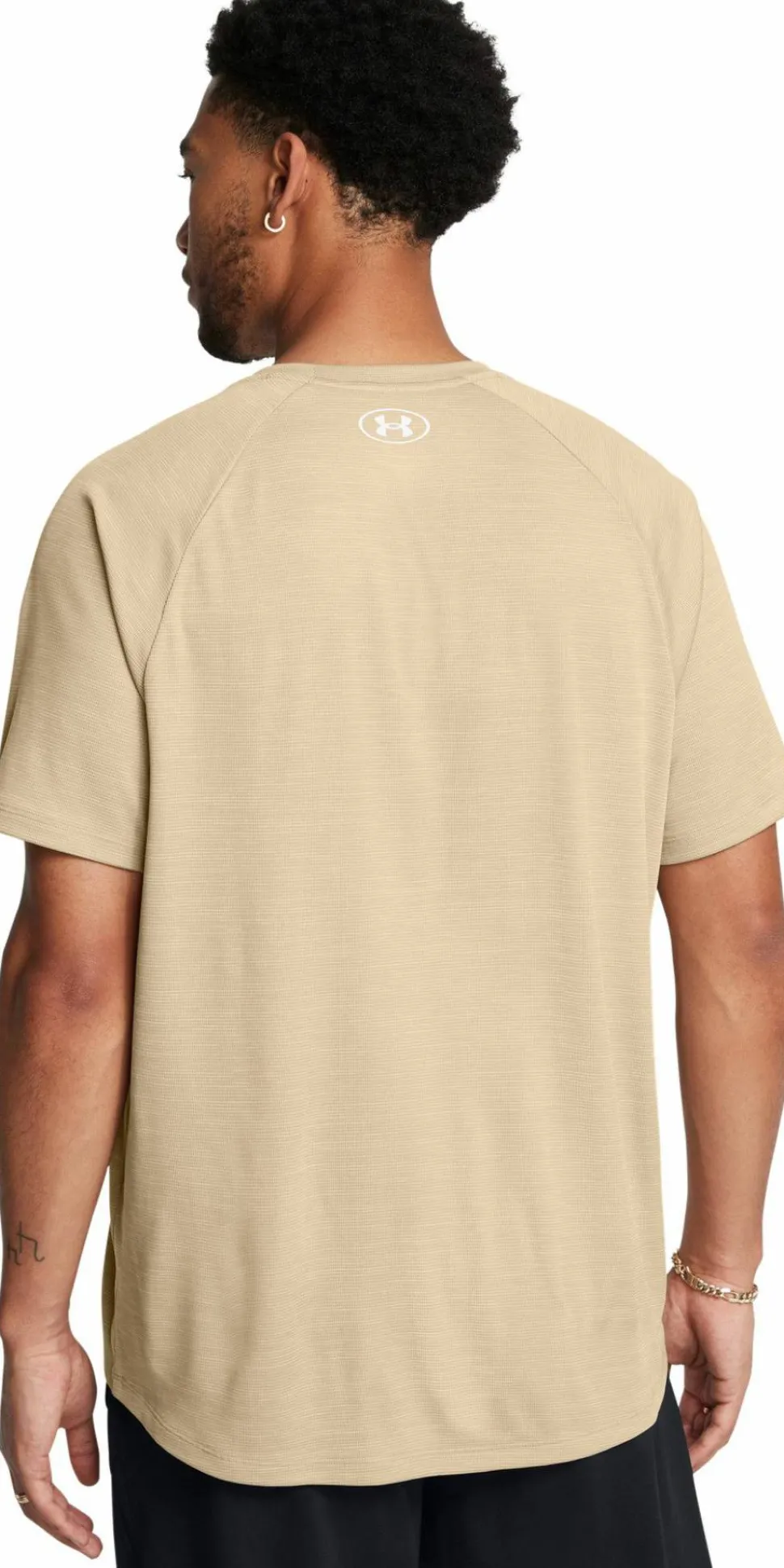 Under Armour Men's UA Tech Textured Short Sleeve Grove Green