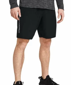Under Armour Men's UA Tech Woven Wordmark Shorts Black