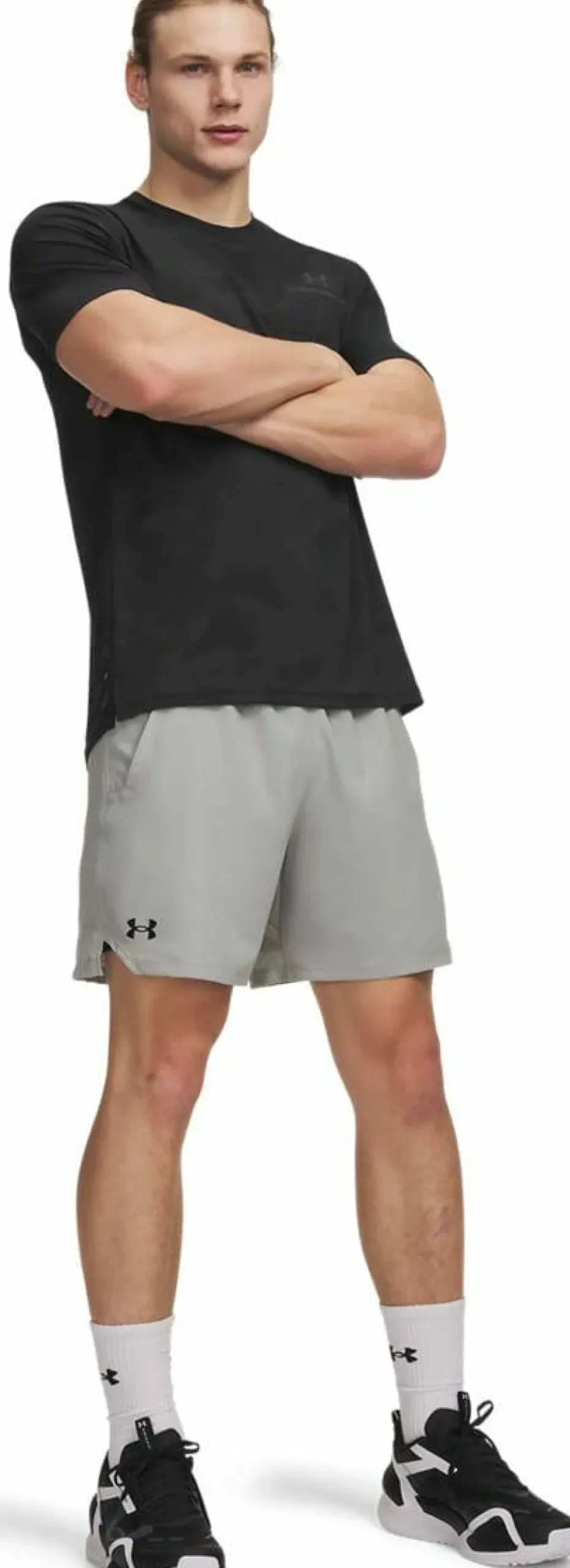 Under Armour Men's UA Vanish Woven 6in Shorts Titanium