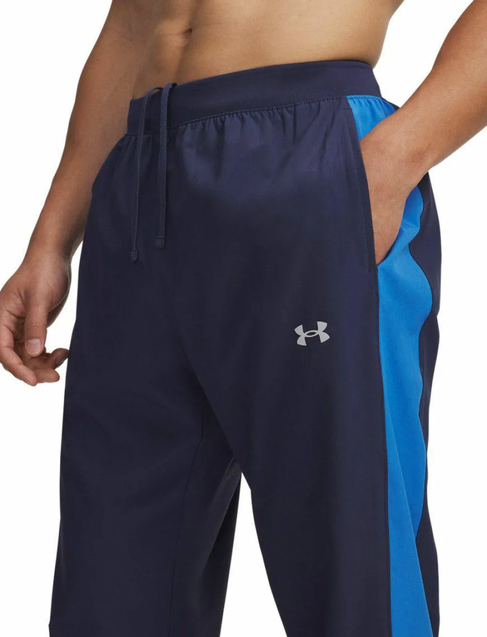 Under Armour Men's Ua Velociti Storn Pant Washed Navy