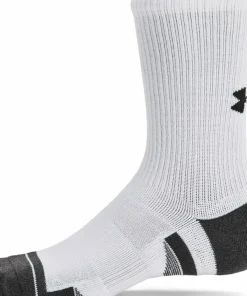 Under Armour Unisex Ua Perf Tech 6pk Crew White