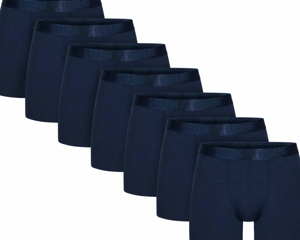 Urberg Men's Bamboo Boxers 7-Pack Dark Navy