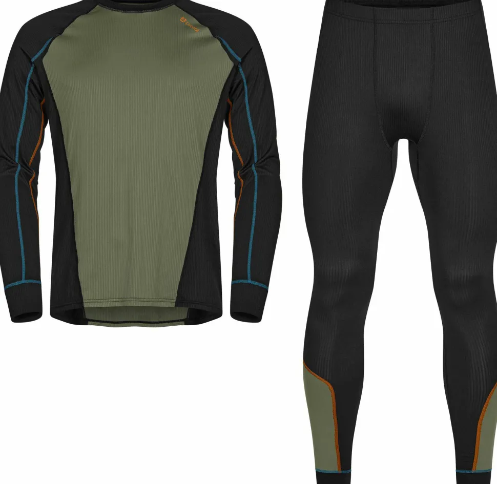 Urberg Men's Base Layer Set Black Beauty