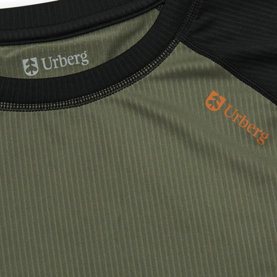Urberg Men's Base Layer Set Black Beauty