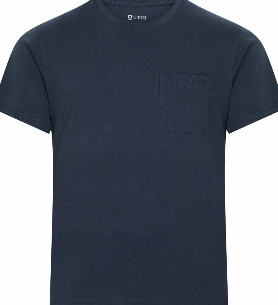 Urberg Men's Cotton Pocket Tee Blue Nights