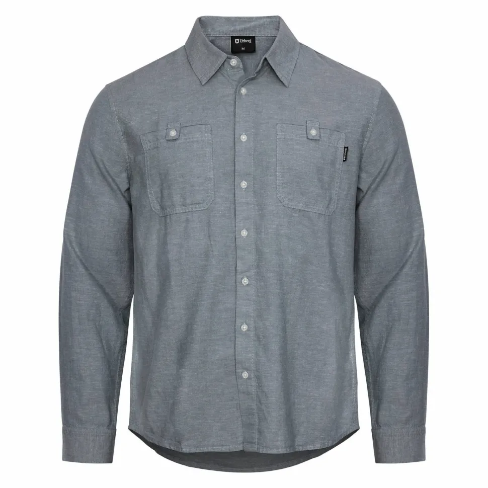 Urberg Men's Hemp LS Shirt Midnight Navy