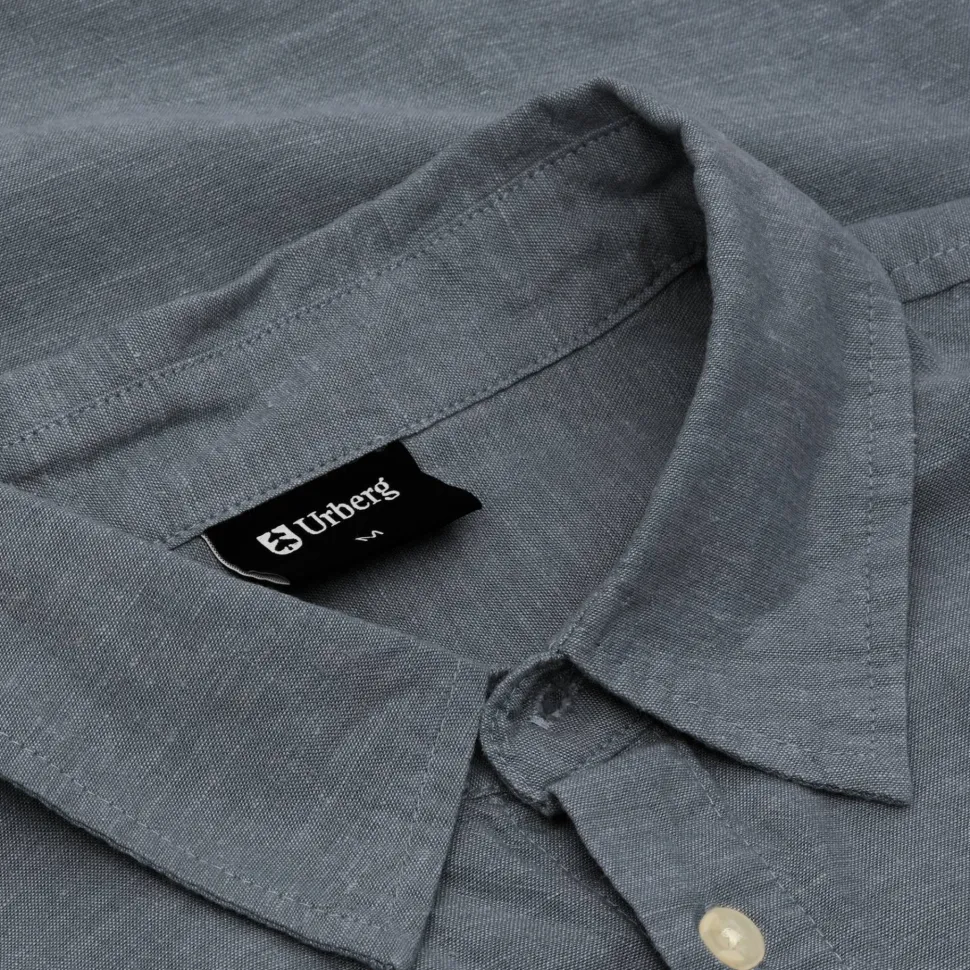 Urberg Men's Hemp LS Shirt Midnight Navy