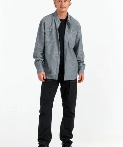 Urberg Men's Hemp LS Shirt Midnight Navy