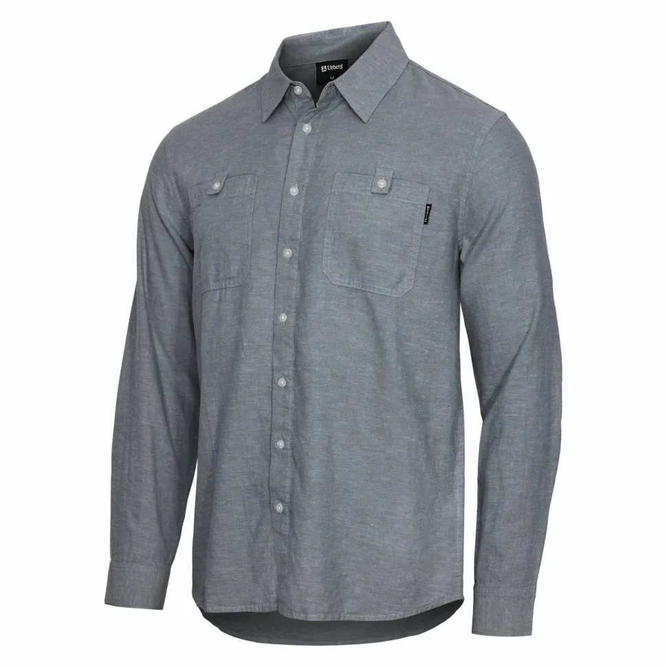 Urberg Men's Hemp LS Shirt Midnight Navy
