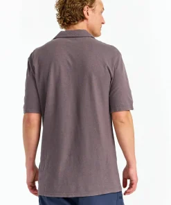 Urberg Men's Hemp Polo Tee Black Beauty