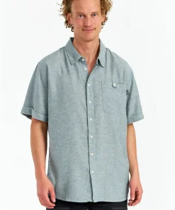 Urberg Men's Hemp SS Shirt Silver Pine
