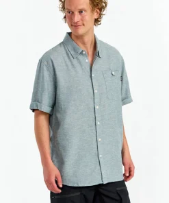 Urberg Men's Hemp SS Shirt Silver Pine