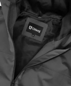 Urberg Men's 2l Everyday Rain Jacket Asphalt