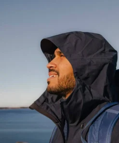 Urberg Men's 3l Shell Jacket Blue Nights