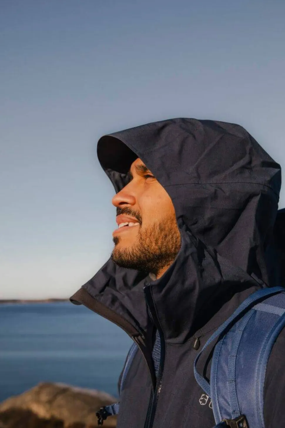 Urberg Men's 3l Shell Jacket Blue Nights