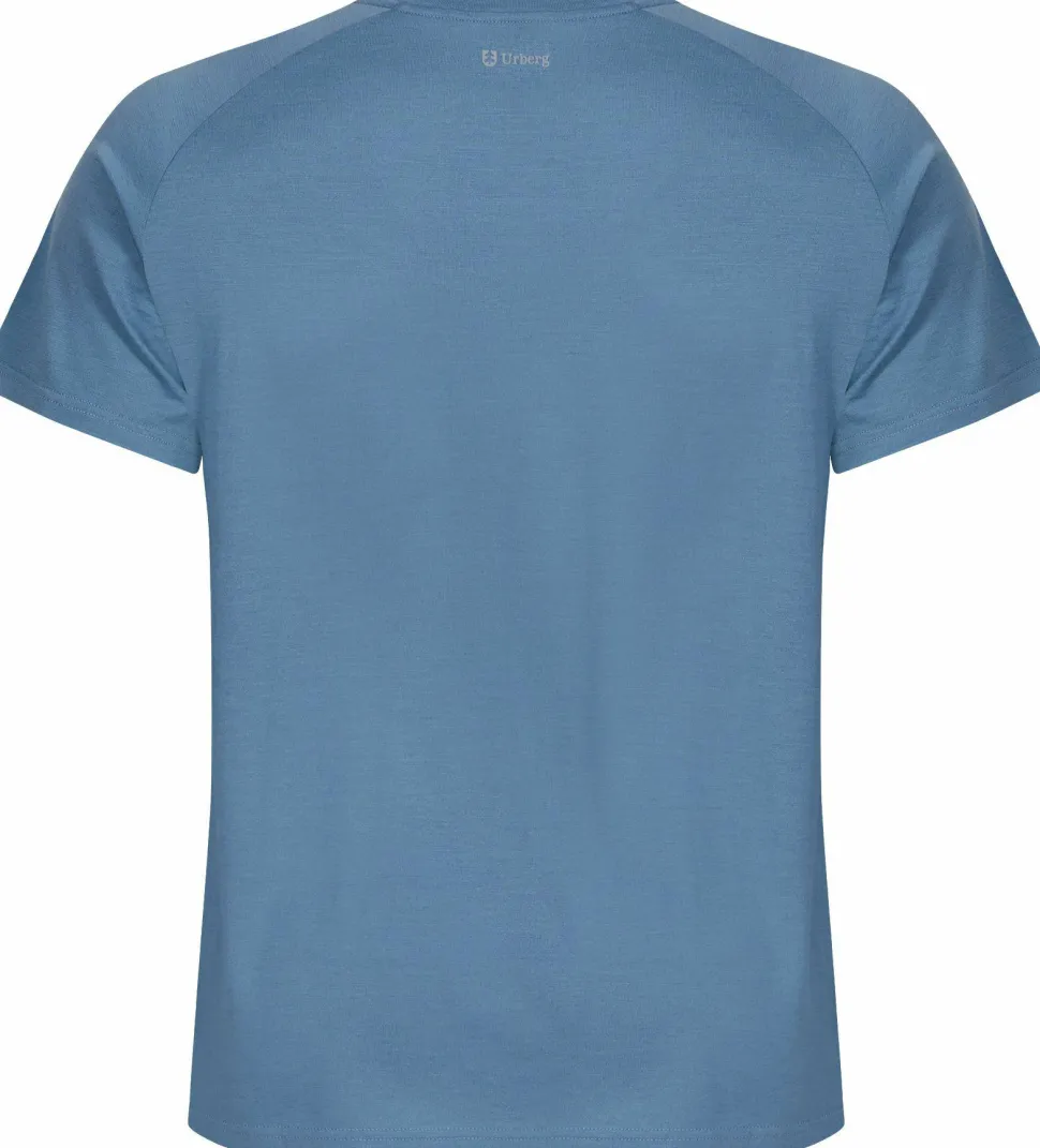 Urberg Men's Lyngen Merino T-Shirt 2.0 Blue Stone