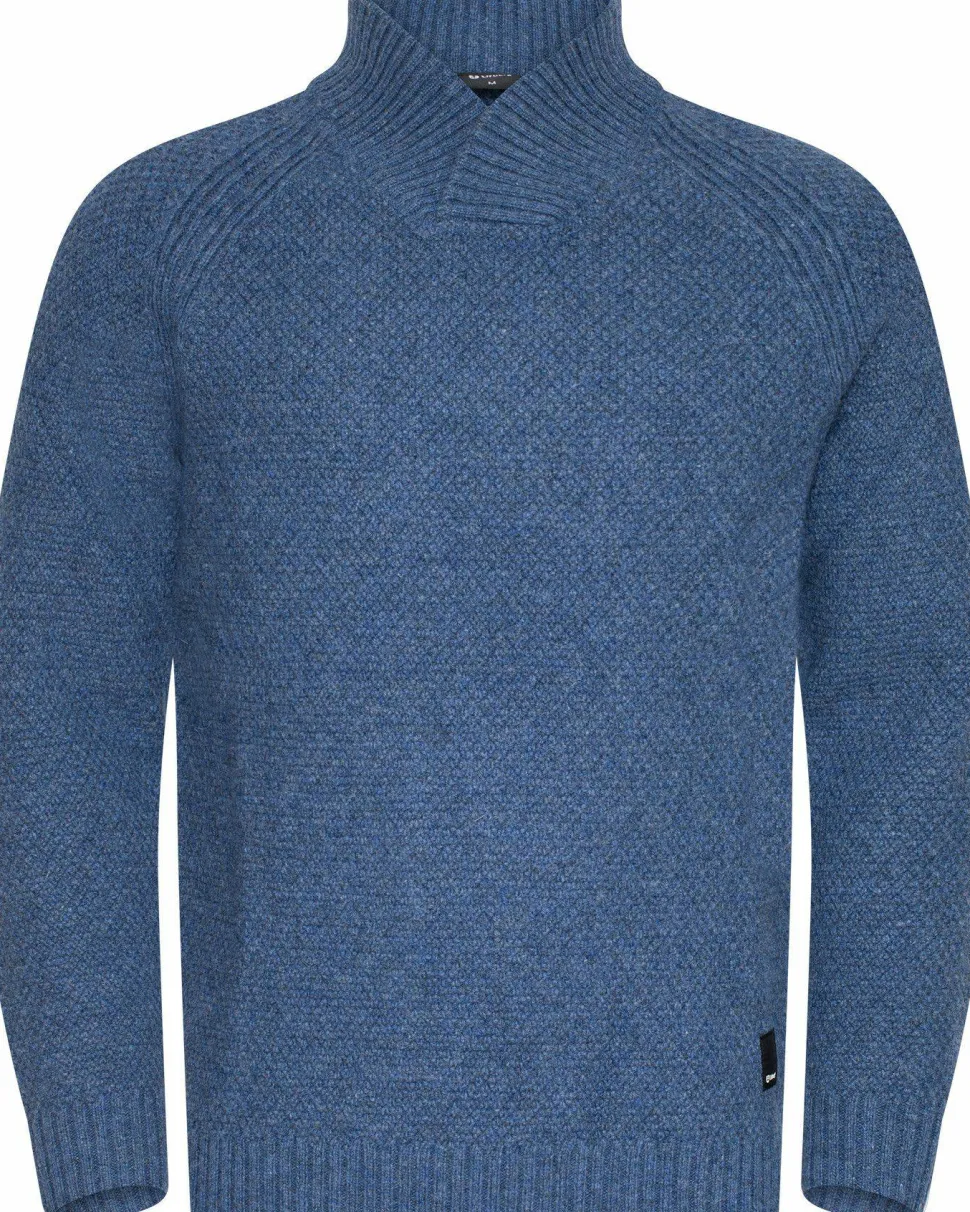 Urberg Men's Moss Knit Sweater Blue Melange