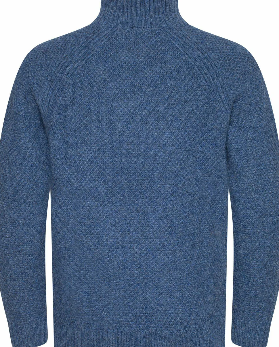 Urberg Men's Moss Knit Sweater Blue Melange