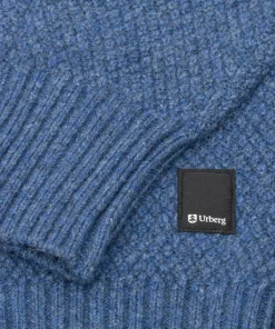Urberg Men's Moss Knit Sweater Blue Melange